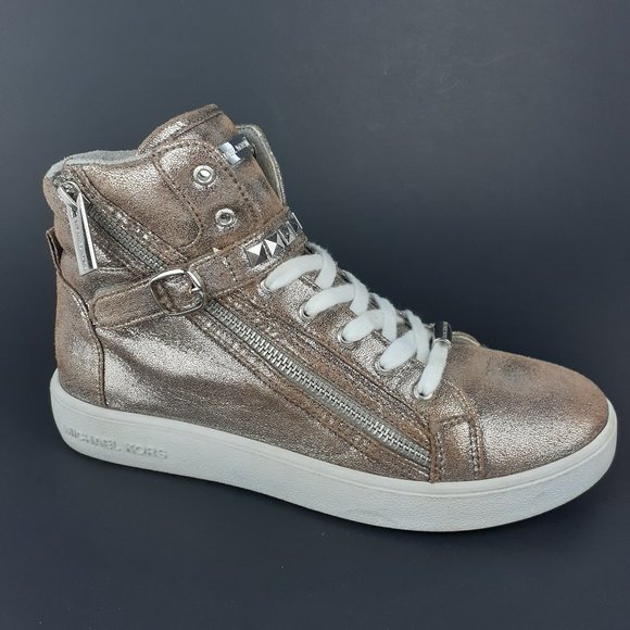 Michael Kors Other - Michael Kors Studded High Top Sneaker Size 5